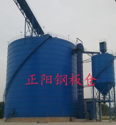 齐干却勒街道大型矿粉钢板库