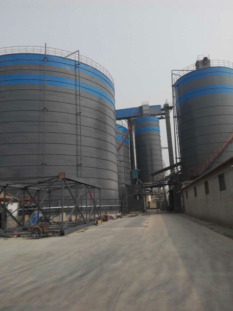 齐干却勒街道粉煤灰储存库基础怎么建造